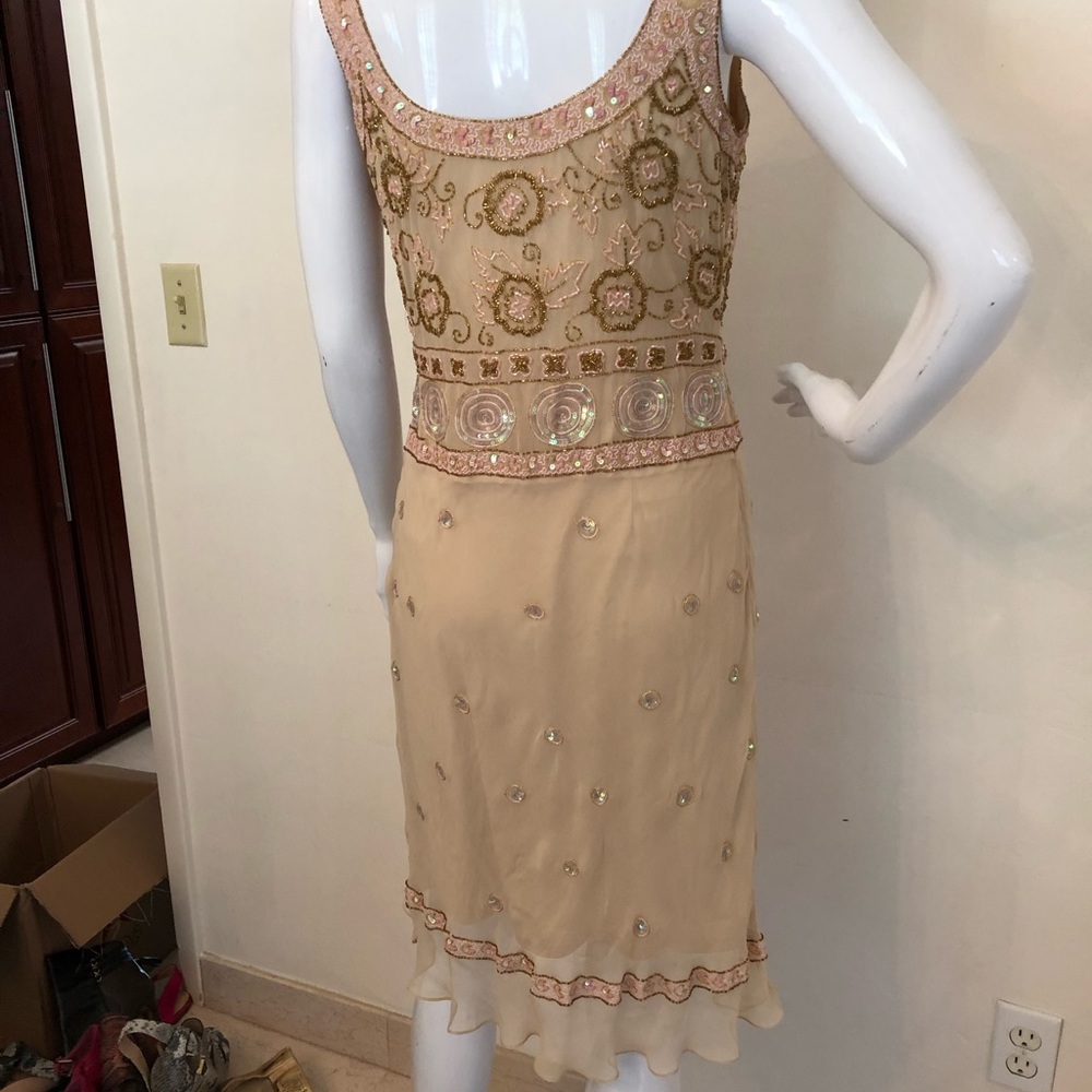 Dress size small with embroidery